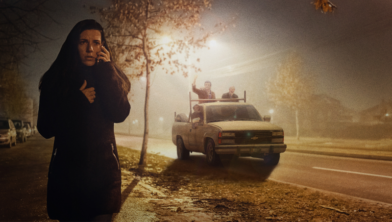 Illustration for article titled Woman Walking Alone At Night Picks Up Pace After Spotting Truck Full Of Alabama Lawmakers Slowly Following Her